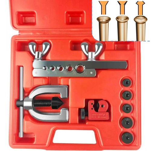 Brake line flaring tool - flaring, kit